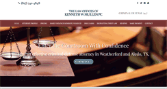 Desktop Screenshot of criminallawyerfortworth.com